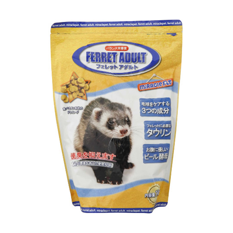 ニチドウ フェレットアダルト 1kg  1パック（ご注文単位1パック）【直送品】