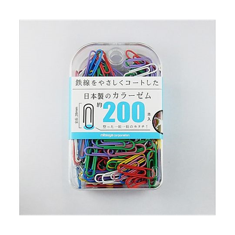 ミツヤ カラーゼム 200本×5箱入 BX2-VG60 1ケース（ご注文単位1ケース）【直送品】