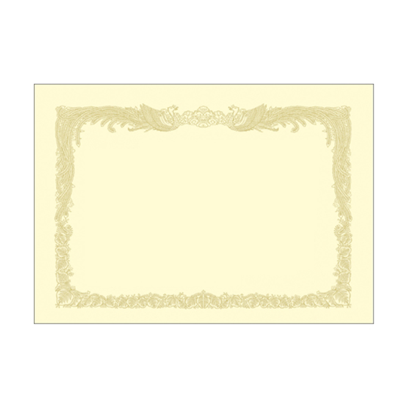 ササガワ OA賞状用紙 クリーム B4判 縦書用 100枚入 10-1177 1箱(ご注文単位1箱)【直送品】