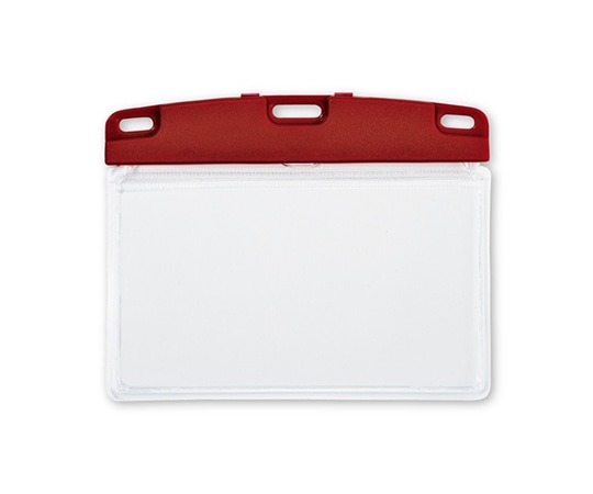 オープン工業 名札用ケース 赤 1袋（10枚入） NX-100P-RD 1袋（ご注文単位1袋）【直送品】