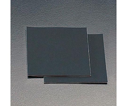 エスコ 100x100x1.5mm シリコン防振ゴム(黒/2枚) EA979AA-1 1pk(ご注文単位1pk)【直送品】