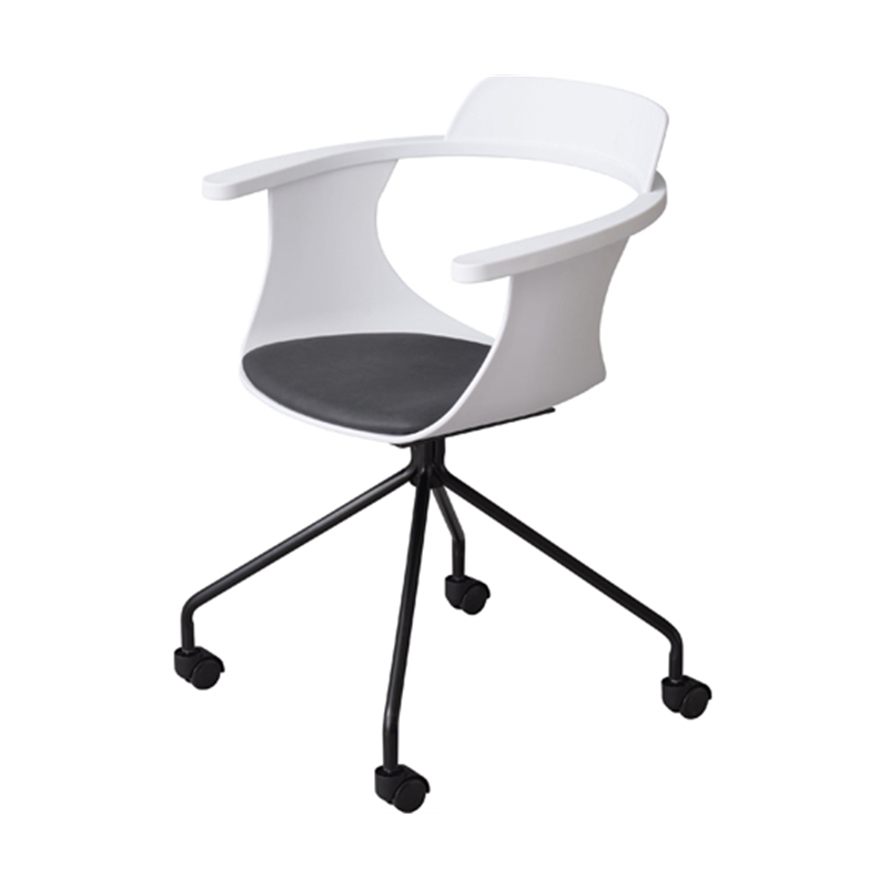 東谷 デスクチェア ホワイト PC-986WH 1個(ご注文単位1個)【直送品】