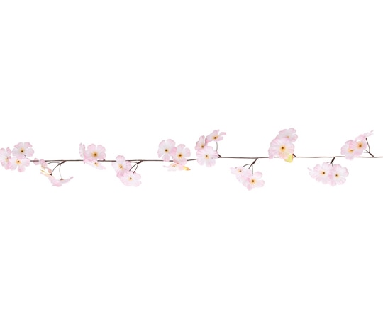 アズワン さくらガーランド 120cm (造花) 桜 6本 33-7-2-1 1本(ご注文単位1本)【直送品】