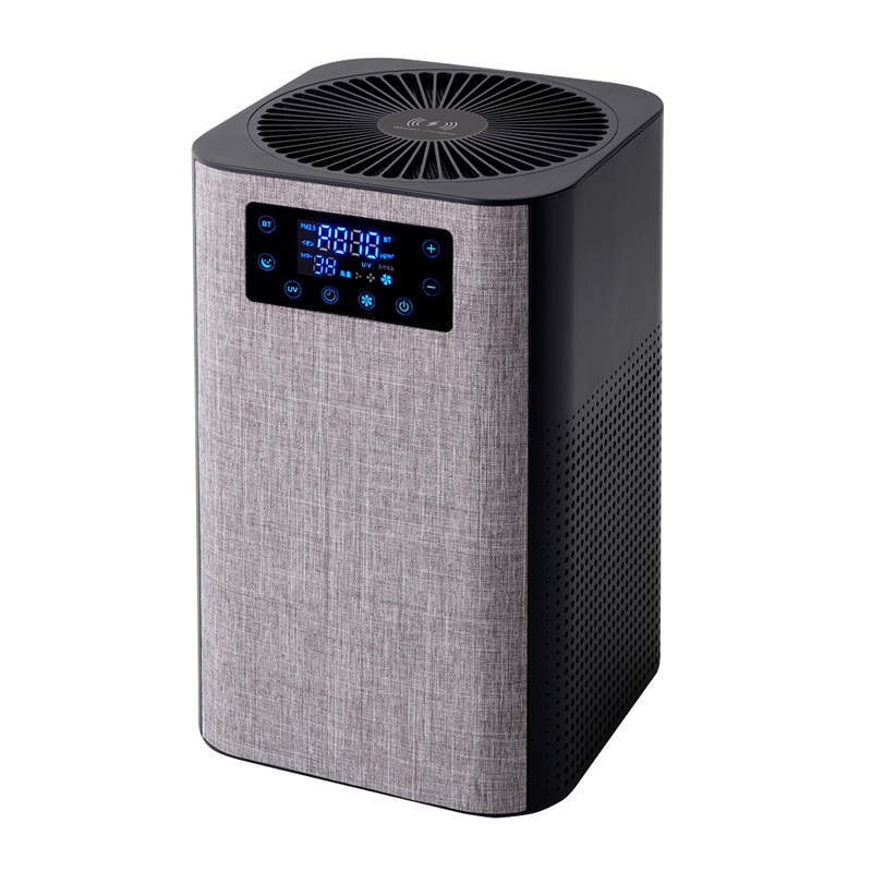 nexxion Bluetoothスピーカー内蔵HEPA空気清浄機 FP-BT25-B 1台(ご注文単位1台)【直送品】