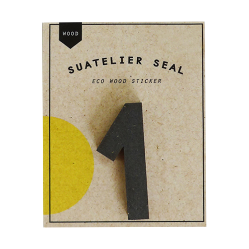 S&Cコーポレーション ウッドステッカー 1 WOOD-1729-1 1枚(ご注文単位1枚)【直送品】