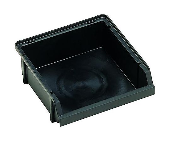 エスコ 50x125x130mm パーツトレー(ESD/重ね置型) EA506EX-2 1個 (ご注文単位1個)【直送品】