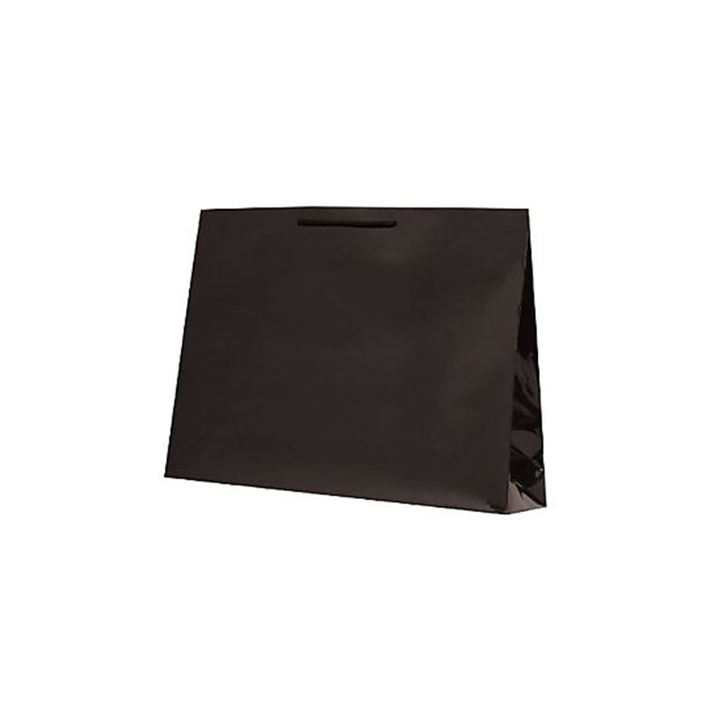 ベルベ 手提袋 ファットバッグ ブラック 50枚 1571 1ケース(ご注文単位1ケース)【直送品】