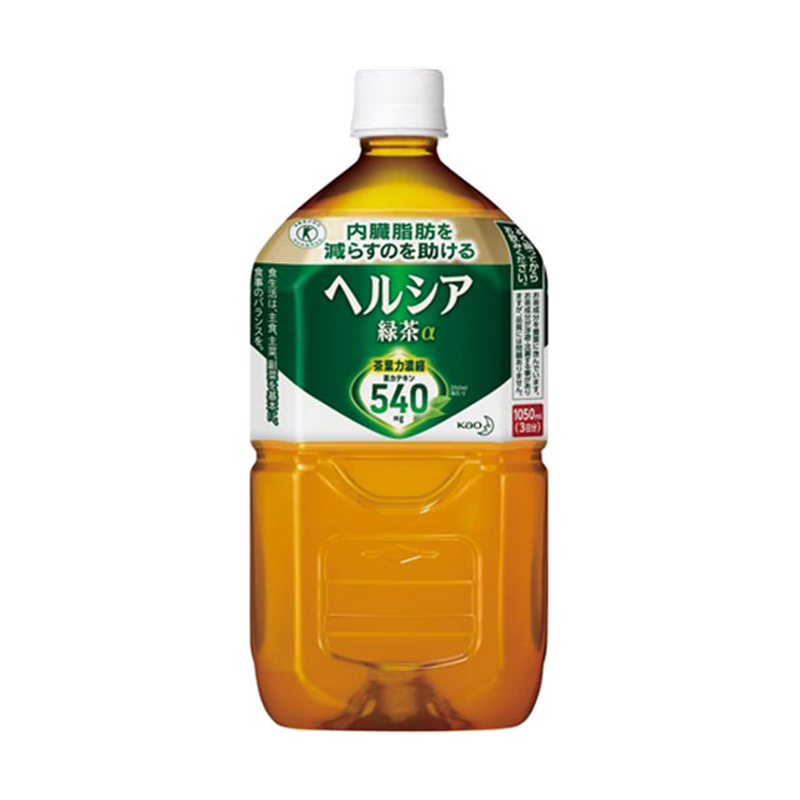 花王 ヘルシア緑茶 1050mL 12本 365217 1ケース※軽（ご注文単位1ケース）【直送品】