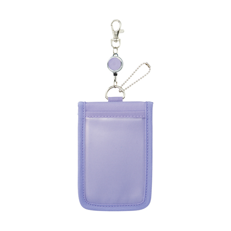 LIHITLAB myfa カードスタンドケース ライラックパープル A3300-10 1個(ご注文単位1個)【直送品】