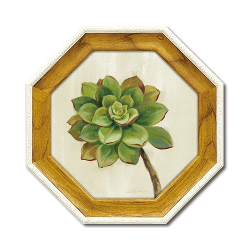 ユーパワー 八角 ミニゲル アートフレーム シルビア ヴァシレヴァ｢フロントヤード サキュレント4｣ SV-02554 1個（ご注文単位1個）【直送品】