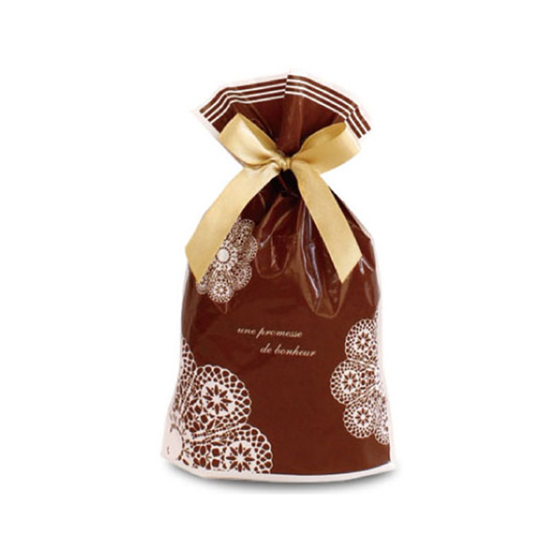 ベルベ ラッピング リボン付ギフトバッグ レースィ 小 200枚 4021 1ケース（ご注文単位1ケース）【直送品】