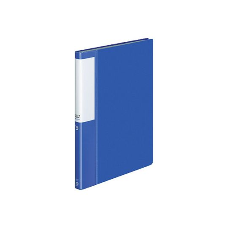 コクヨ クリヤーブックポジティ A5縦 青 20P P3ラ-L22NB 1冊（ご注文単位1冊）【直送品】