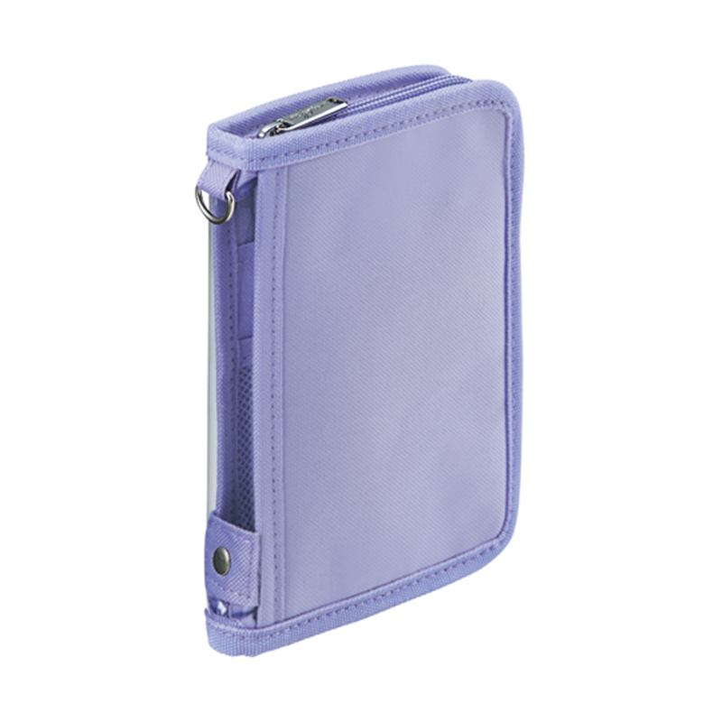 LIHITLAB myfa デコレーションポーチ ミニ ライラックパープル A3301-10 1個(ご注文単位1個)【直送品】