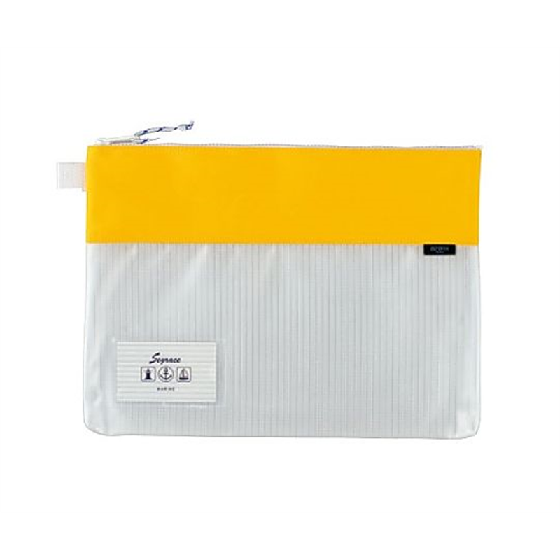 アズワン A4/260x355mm メッシュケース(イエロー) EA762CF-508 1個(ご注文単位1個)【直送品】