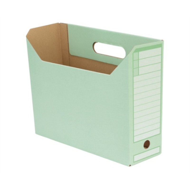 FAMS ボックスファイル 普及版 グリーン 1セット(10個入) 219526 1セット(ご注文単位1セット)【直送品】