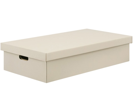 アイリスオーヤマ 段ボール収納ケース2枚セット ホワイト DB-700 1箱（ご注文単位1箱）【直送品】