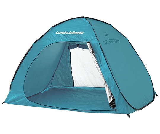 山善(YAMAZEN) クイックシェード(フルクローズ) ターコイズブルー QCS-6SUV(TBL) 1台(ご注文単位1台)【直送品】