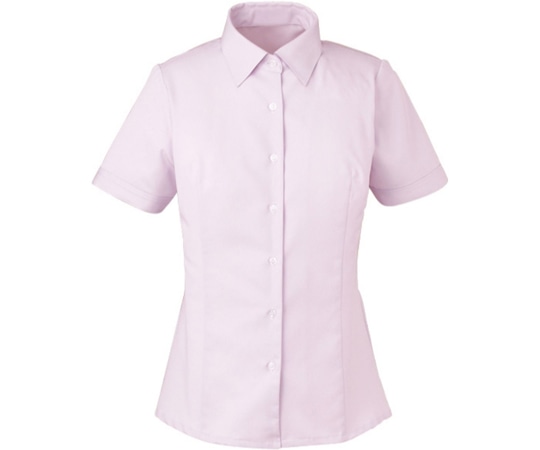 カーシーカシマ ENJOY 半袖シャツブラウス AIR CON PIQUE ピンク 17号 ESB442 1枚（ご注文単位1枚）【直送品】