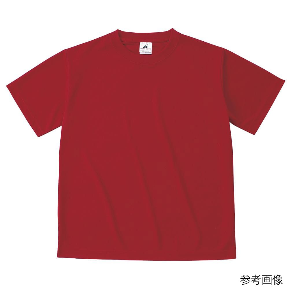 フェリック ファイバードライTシャツ レッド XL POT104-XL 1枚(ご注文単位1枚)【直送品】