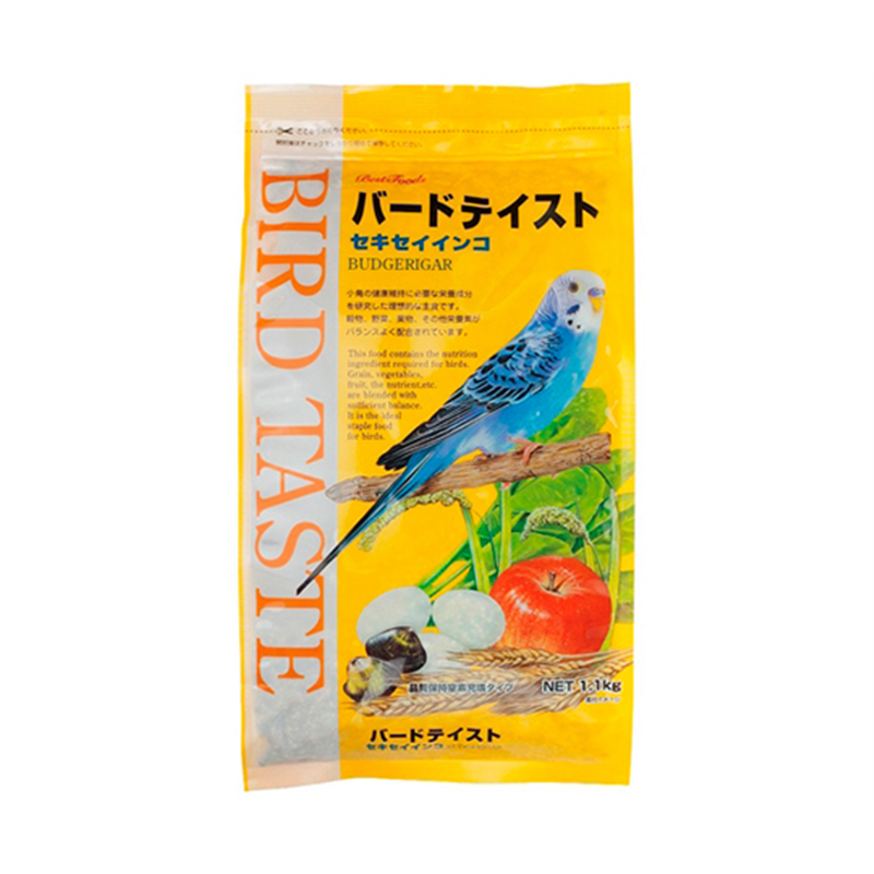 ナチュラルペットフード バードテイスト セキセイインコ 1.1kg 1310 1個（ご注文単位1個）【直送品】