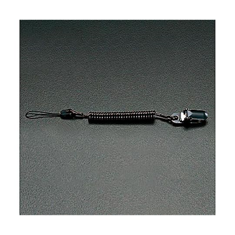 エスコ 110- 700mm セーフティーループ(テレホン用/黒) EA983SM-51 1本(ご注文単位1本)【直送品】