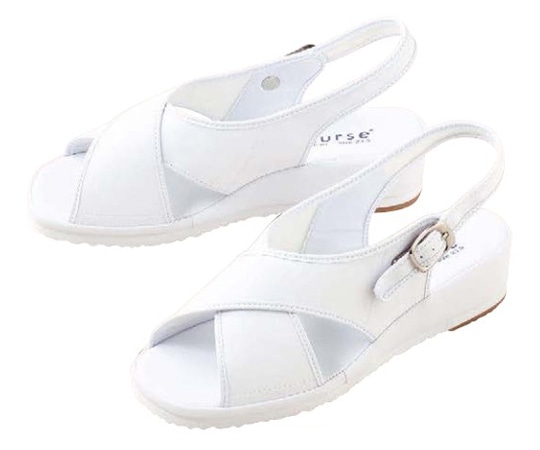 Calala(キャララ) サンダル NO750 ホワイト 21.0cm CL-0164 1着（ご注文単位1着）【直送品】