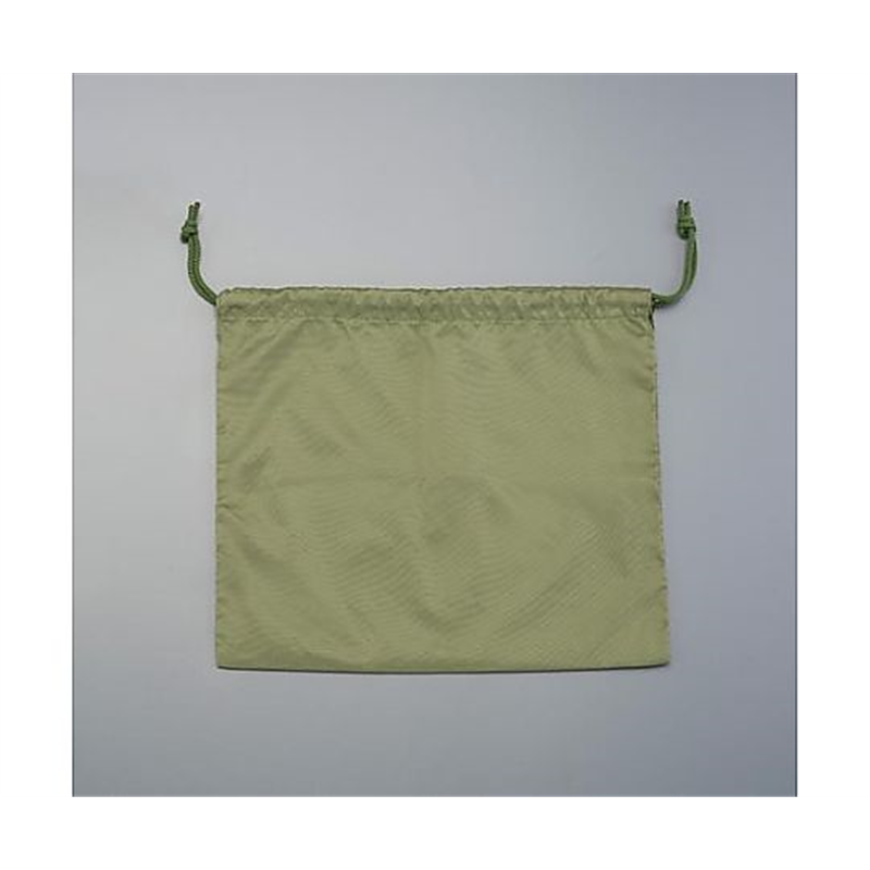 アズワン 410x350mm 巾着バッグ(OD色/ヨコ) EA925GR-62 1枚(ご注文単位1枚)【直送品】