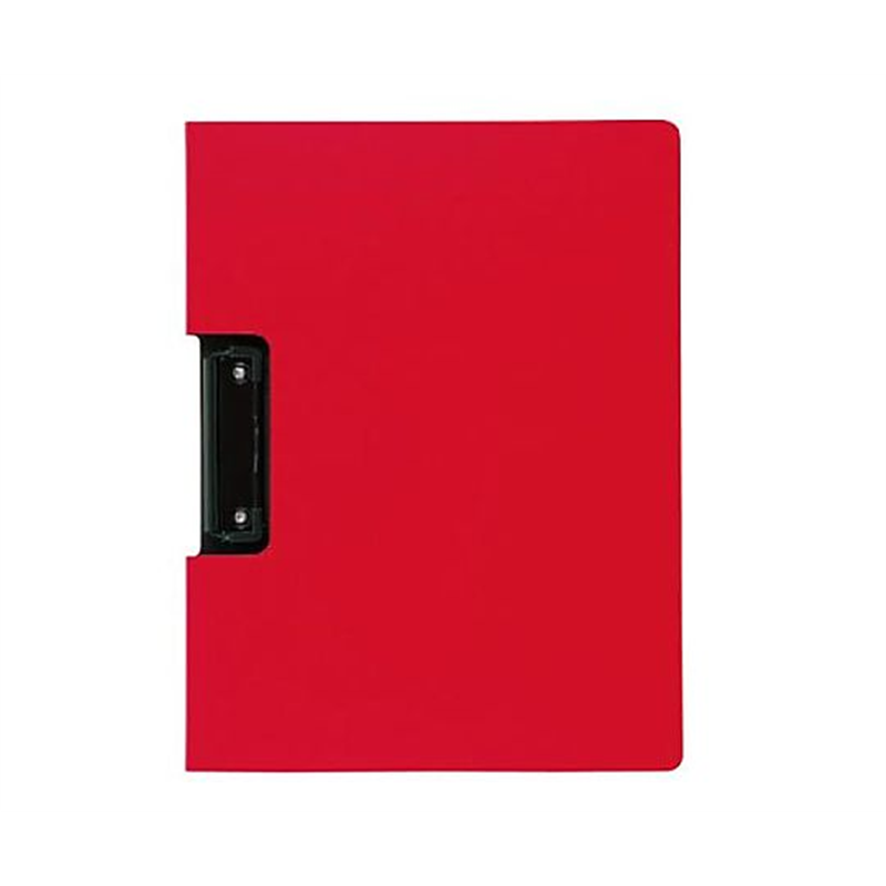 エスコ 324x245mm/A4 クリップボード(レッド) EA762DA-17R 1冊(ご注文単位1冊)【直送品】