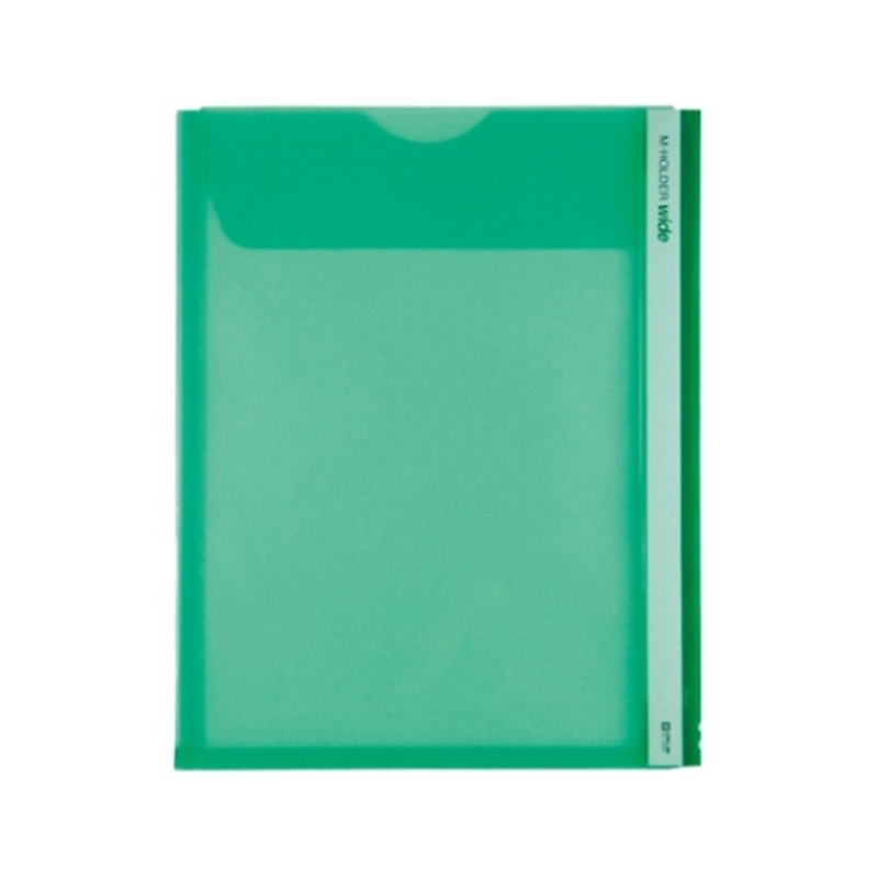 キングジム Mホルダー 緑 733W 1枚(ご注文単位1枚)【直送品】