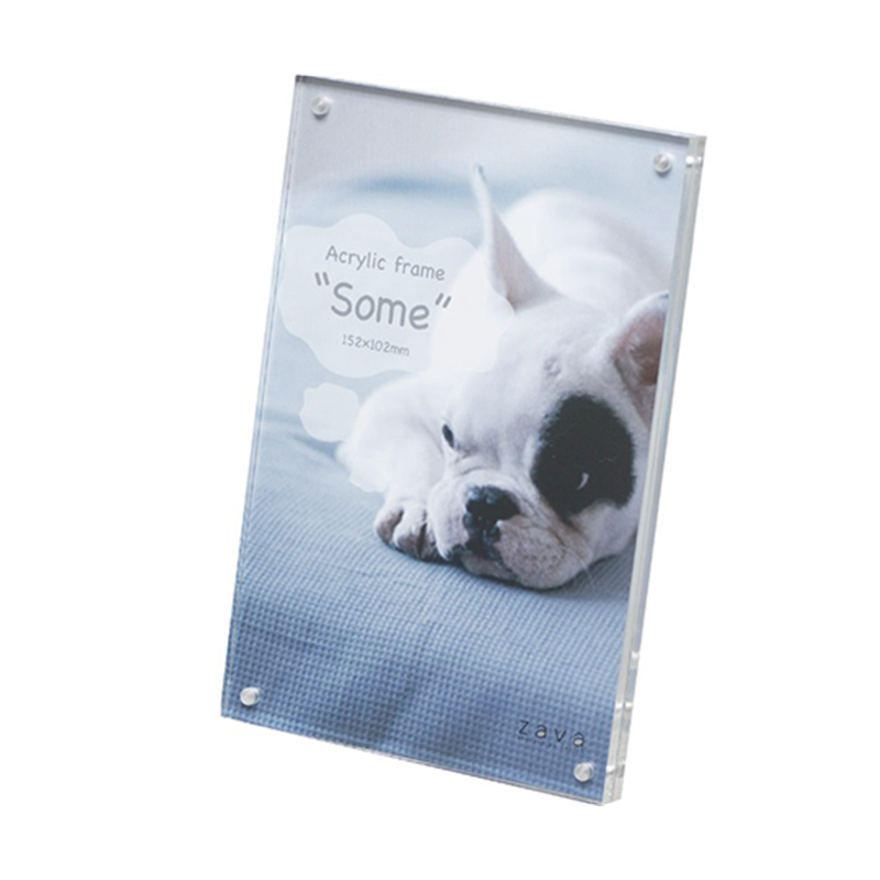 万丈 アクリルフレーム サム ポスト判 AS-KG 1個(ご注文単位1個)【直送品】