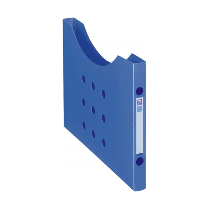 ライオン事務器 ボックスファイル<noile> ブルー BF-12N 1冊(ご注文単位1冊)【直送品】