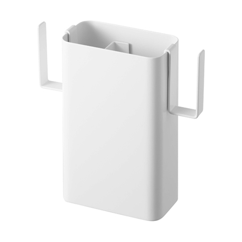 山崎実業 マグネット仕切り付きヘアーアイロンホルダー プレート ホワイト 5358 1個(ご注文単位1個)【直送品】