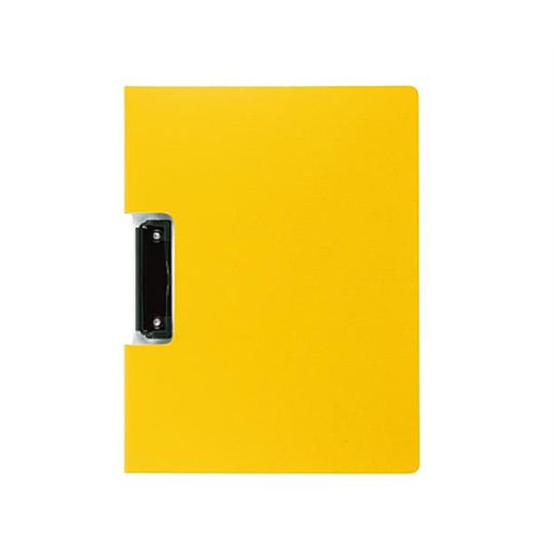 エスコ 324x245mm/A4 クリップボード(イエロー) EA762DA-17Y 1冊(ご注文単位1冊)【直送品】