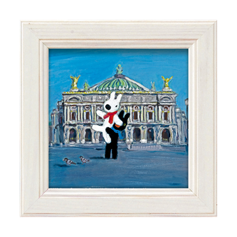 ユーパワー リサとガスパール ミニアートフレーム｢オペラざへいく｣ GL-00683 1個（ご注文単位1個）【直送品】