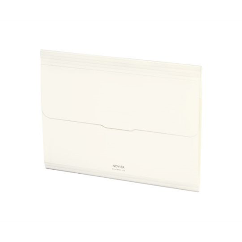 コクヨ 書類ファイル<ノビータ>A4・6P ホワイト フ-NV950W 1冊（ご注文単位1冊）【直送品】