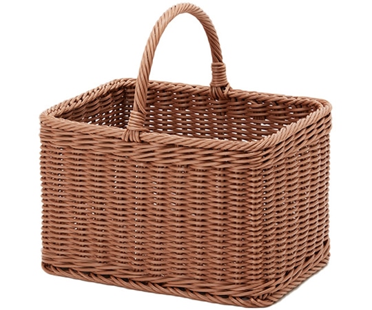 グリュック Medi-Cargo スクエアバスケット ブラウン 2個入 GLMC-12BR 1セット（ご注文単位1セット）【直送品】