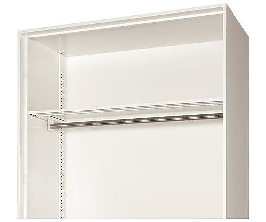 エスコ 884x377x  63mm ハンガーパイプ棚板 EA954DJ-212 1台(ご注文単位1台)【直送品】