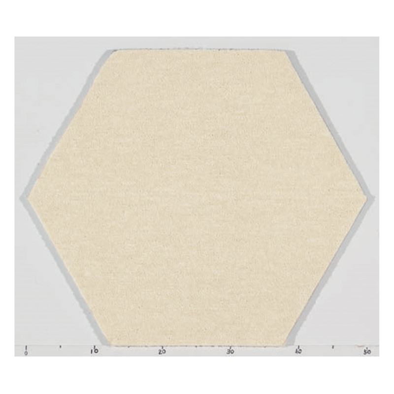 スミノエ 防炎・防音・防ダニ ホームタイルカーペット 50×43cm アイボリー 4枚入 R-5001 1箱(ご注文単位1箱)【直送品】