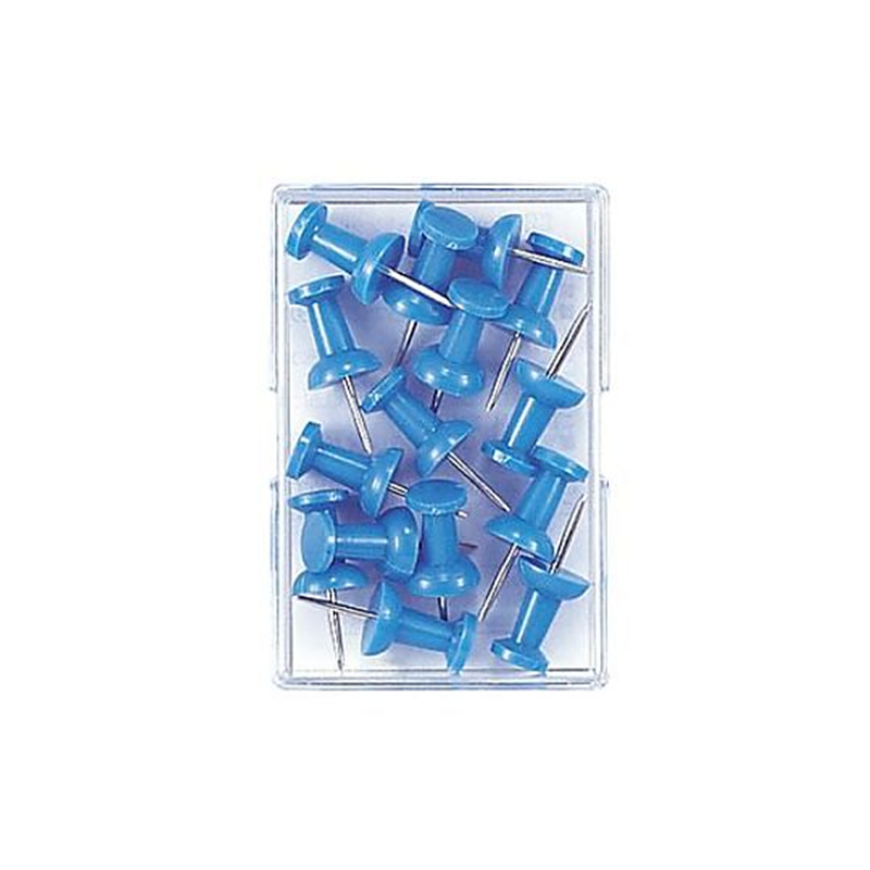 エスコ [青] カラーピン(15本) EA762FC-6 1個(ご注文単位1個)【直送品】