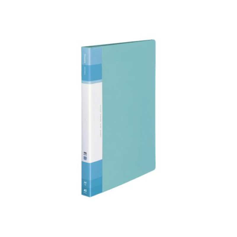 コクヨ <グラッセル>固定式・40枚・薄青 ラ-GLB40LB 1冊（ご注文単位1冊）【直送品】