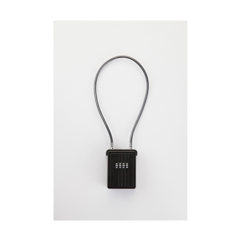 日本緑十字社 ワイヤー式キーストックmini キーストック-7 68×83×37mm 可変式ダイヤル錠 302107 1個(ご注文単位1個)【直送品】