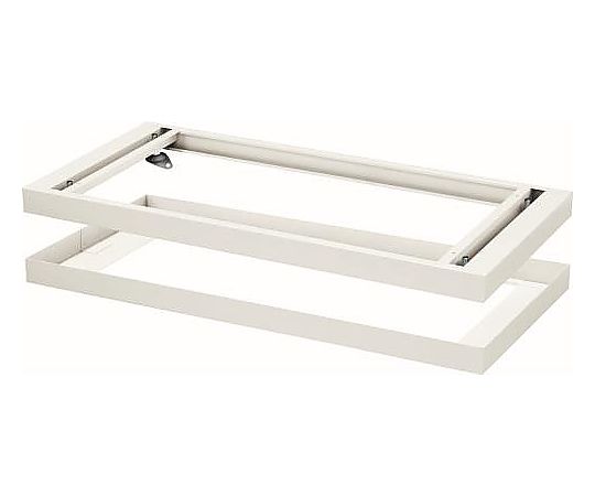 エスコ 900x427x  50mm 下置き用ダブルベース EA954DJ-117 1台(ご注文単位1台)【直送品】