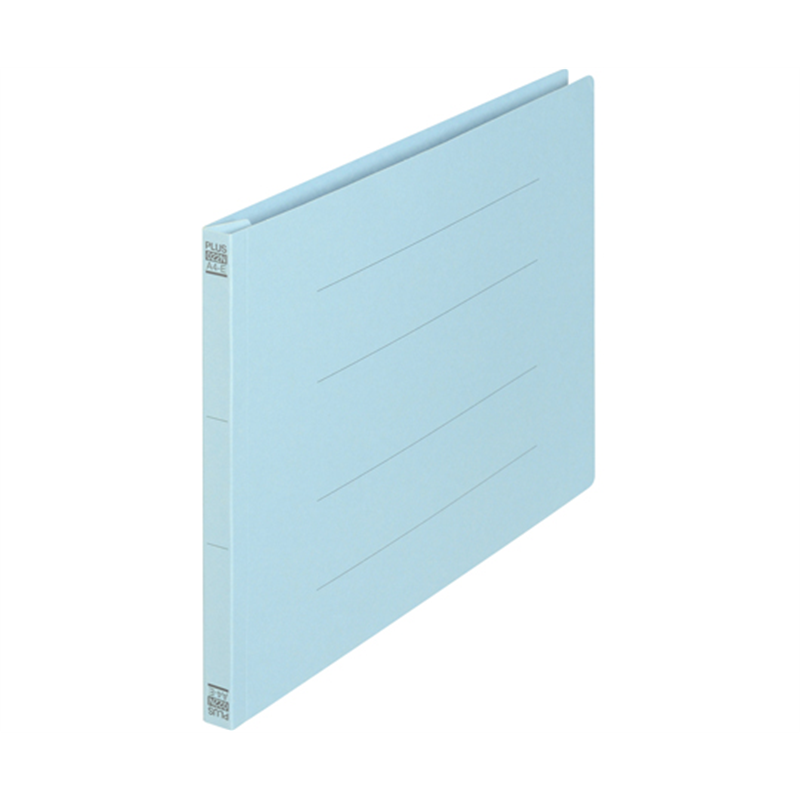 プラス フラットファイル 横型 A4-E ロイヤルブルー NO.022N RBL 1冊(ご注文単位1冊)【直送品】