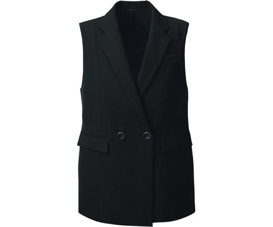 カーシーカシマ ENJOY ベスト ブラック 11号 EAV913 1枚（ご注文単位1枚）【直送品】