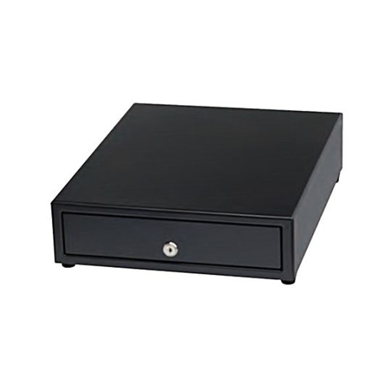 ビジコム キャッシュドロア DRW-A01-K(3B/6C・黒)プリンタ接続式 DRW-A01-K 1個（ご注文単位1個）【直送品】