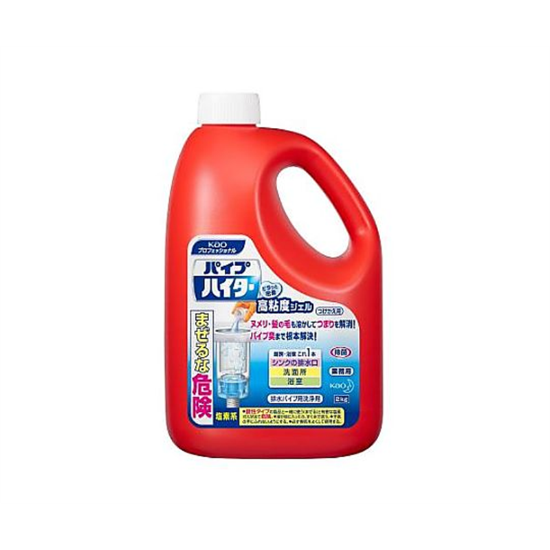 花王プロフェッショナルサービス 塩素系・排水管洗浄剤(詰替え用/6個) 2.0kg EA922KD-15C 1箱(ご注文単位1箱)【直送品】