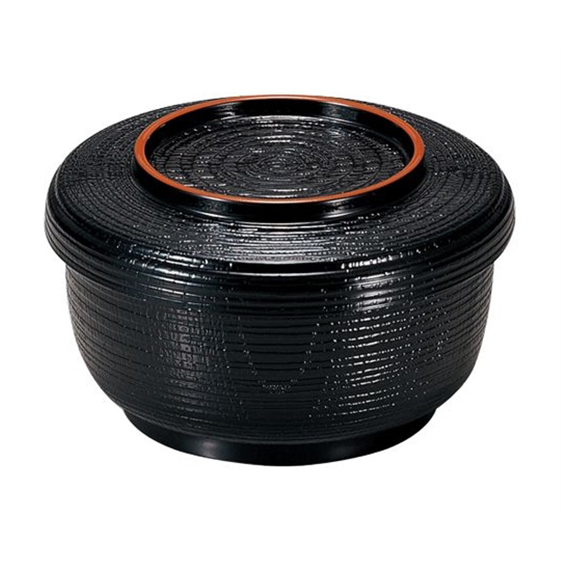 Daiwa 割子飯器 黒天朱 ND-222 1個(ご注文単位1個)【直送品】