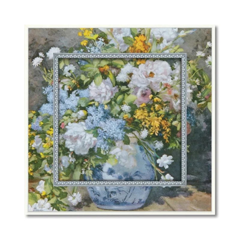 ユーパワー ビッグアート ~ミュージアム アート コレクション~(ルノワール｢大きな花瓶｣) BA-05015 1個（ご注文単位1個）【直送品】