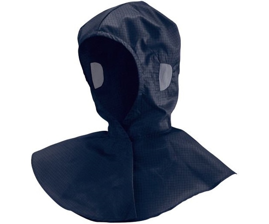 ミドリ安全 フード クリーン対策用 VC01N ネイビー Lサイズ VC01N-L 1点 (ご注文単位1点)【直送品】