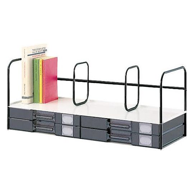 アズワン 667x243x274mm 引き出し付机上ラック EA954HC-104 1台(ご注文単位1台)【直送品】